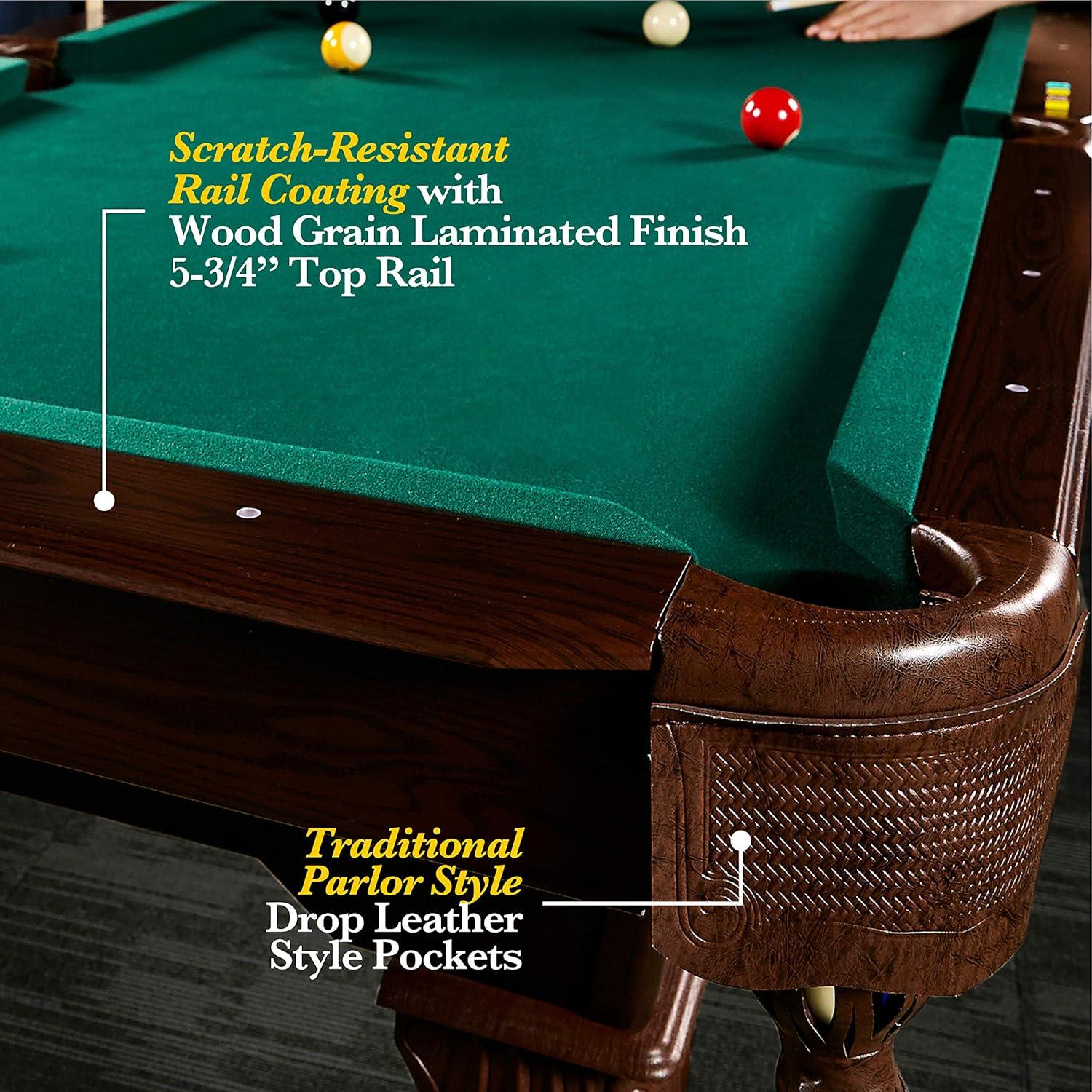 Barrington Billiards Company Barrington Springdale 7.5' Pool Table with Playing Accessories