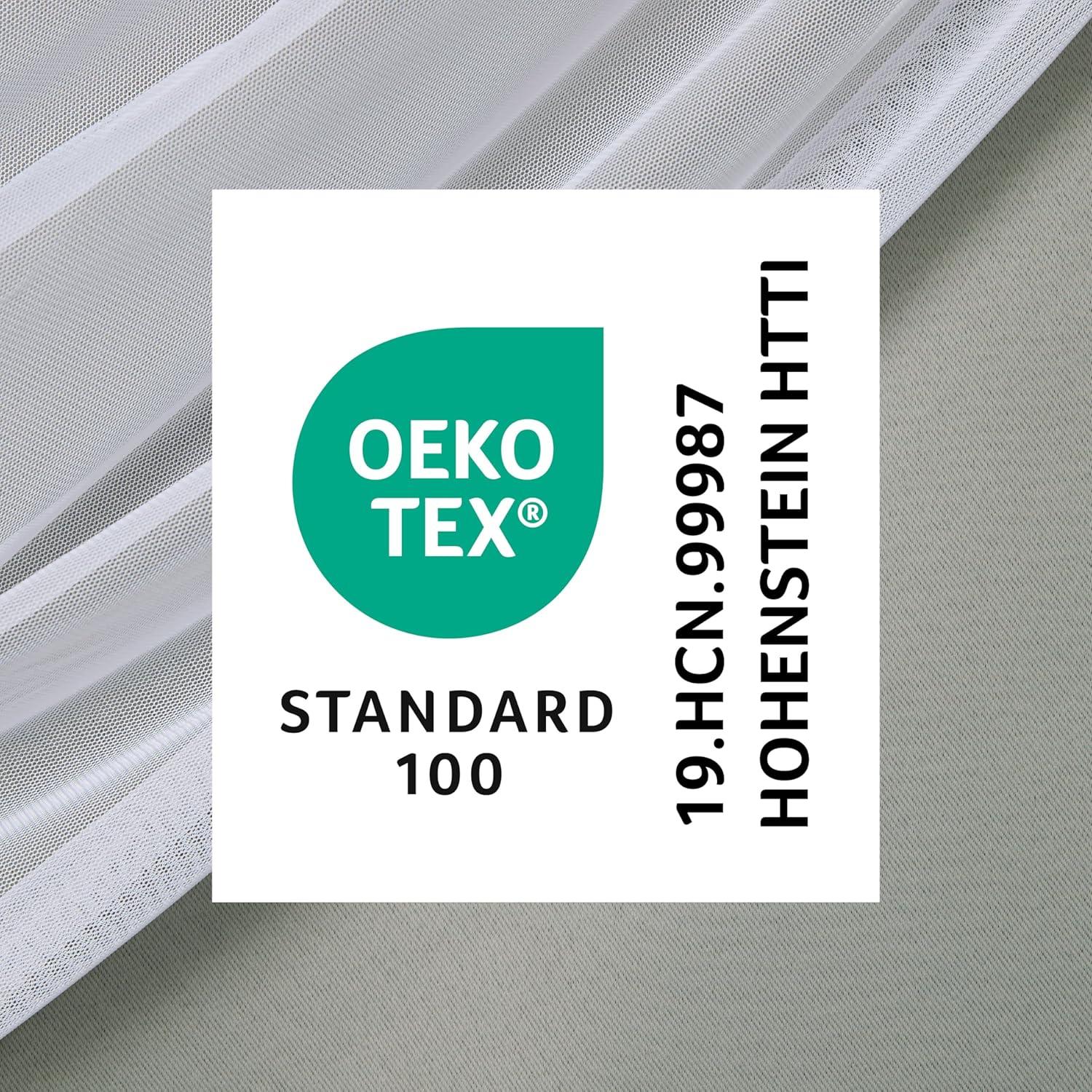 Exclusive Home Catarina Layered Solid Room Darkening Blackout and Sheer Grommet Top Curtain Panel Pair, 52"x108", Soft Grey