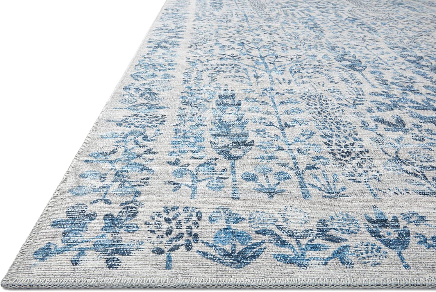 Rifle Paper Co. X Loloi Maison Grove Blue Area Rug