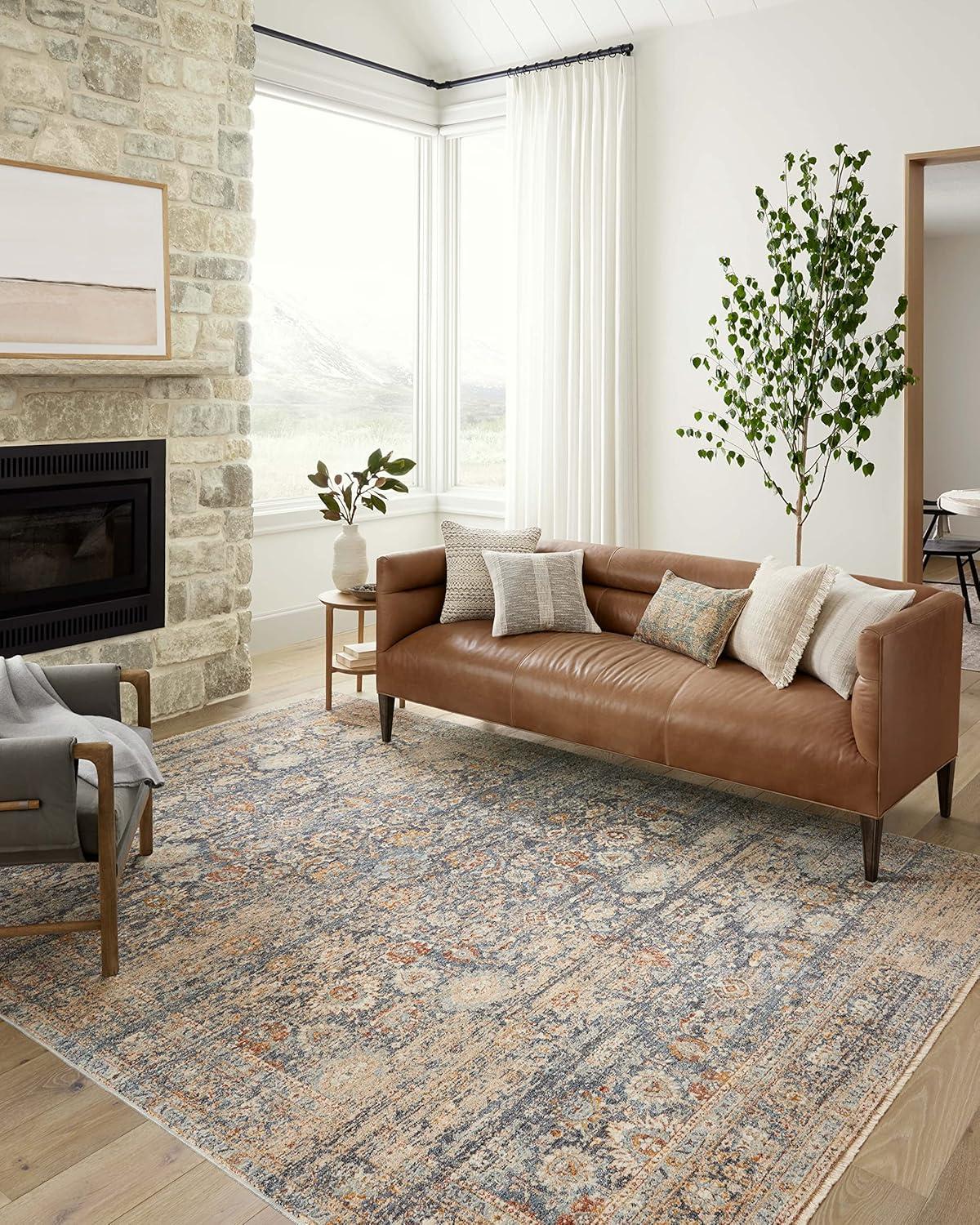 Angela Rose x Loloi Angela Rose x Loloi Blake Navy / Multi Area Rug