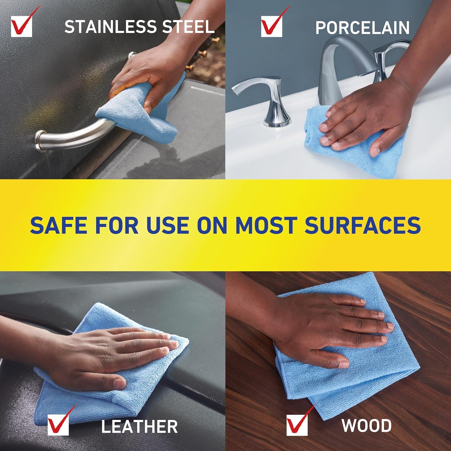 Quickie 490-24RM Microfiber Towels 24 Pack