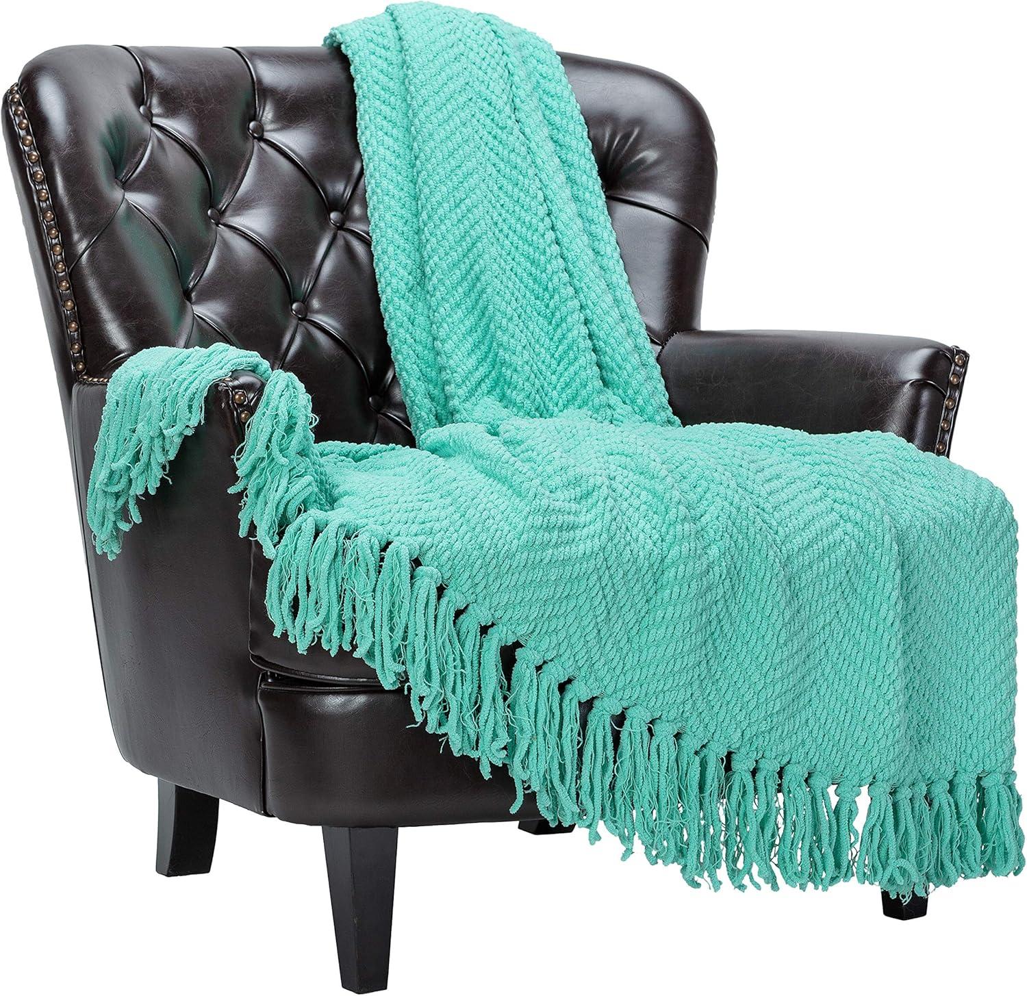 Chanasya Textured Knitted Throw