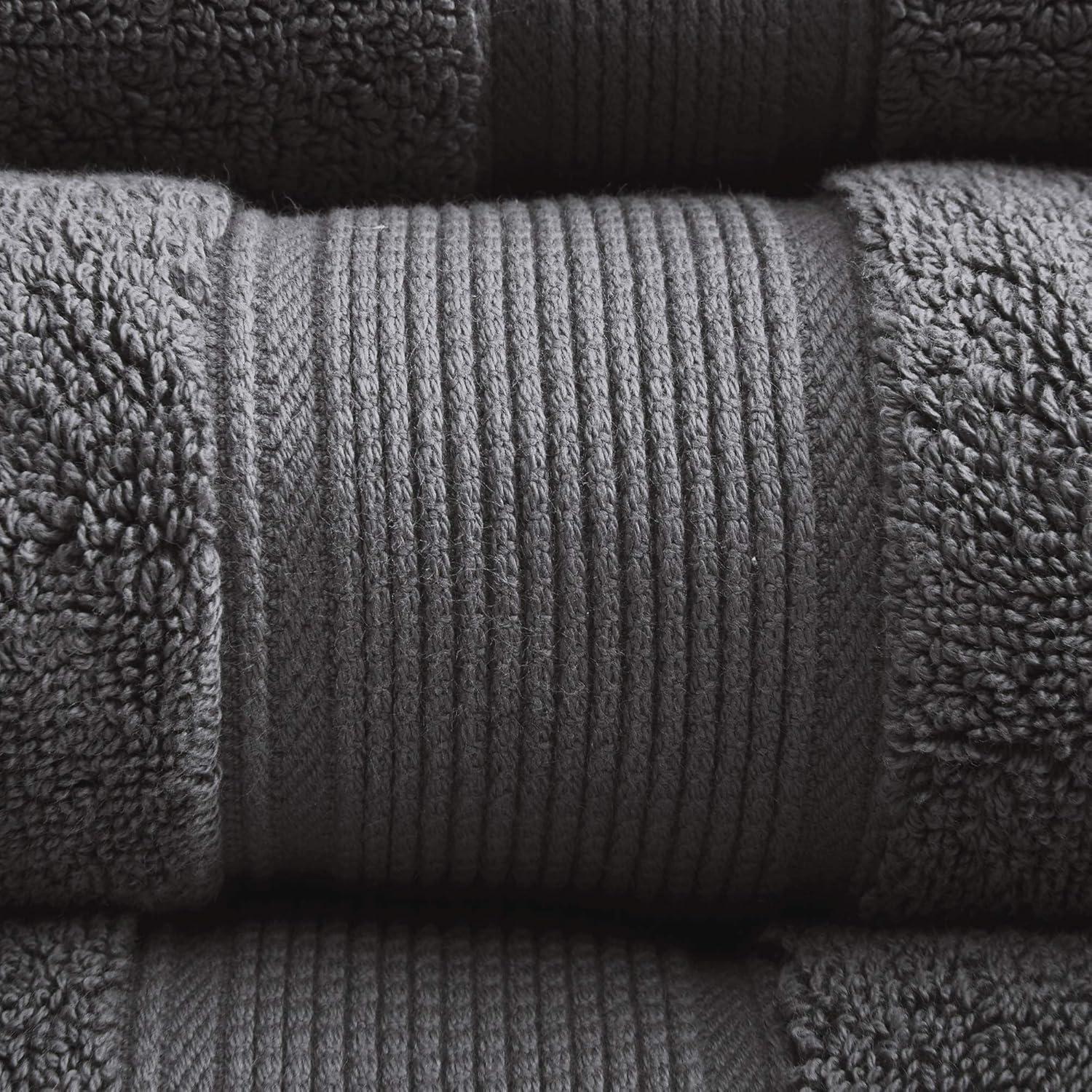 Madison Park Signature 800GSM Ultra-Soft 100% Cotton Absorbent Towel Set