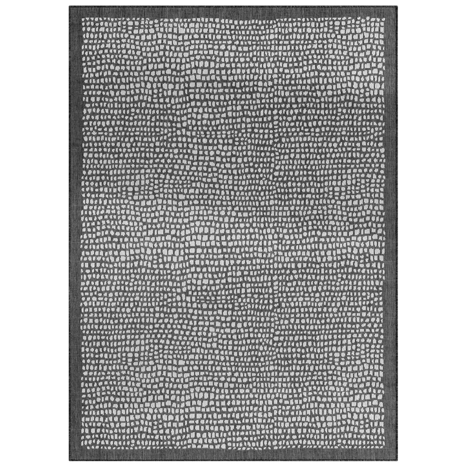 TOMMY BAHAMA Marlin Transitional Indoor/Outdoor Area Rug, Black