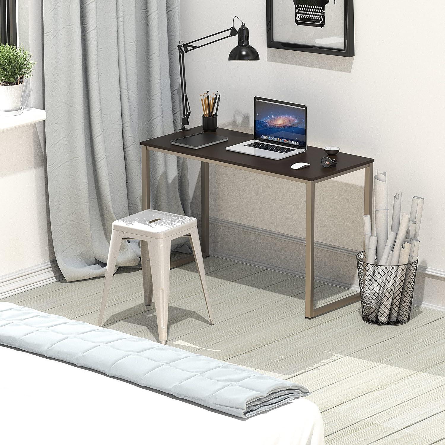 SHW Mission 32 inches office desk, Espresso