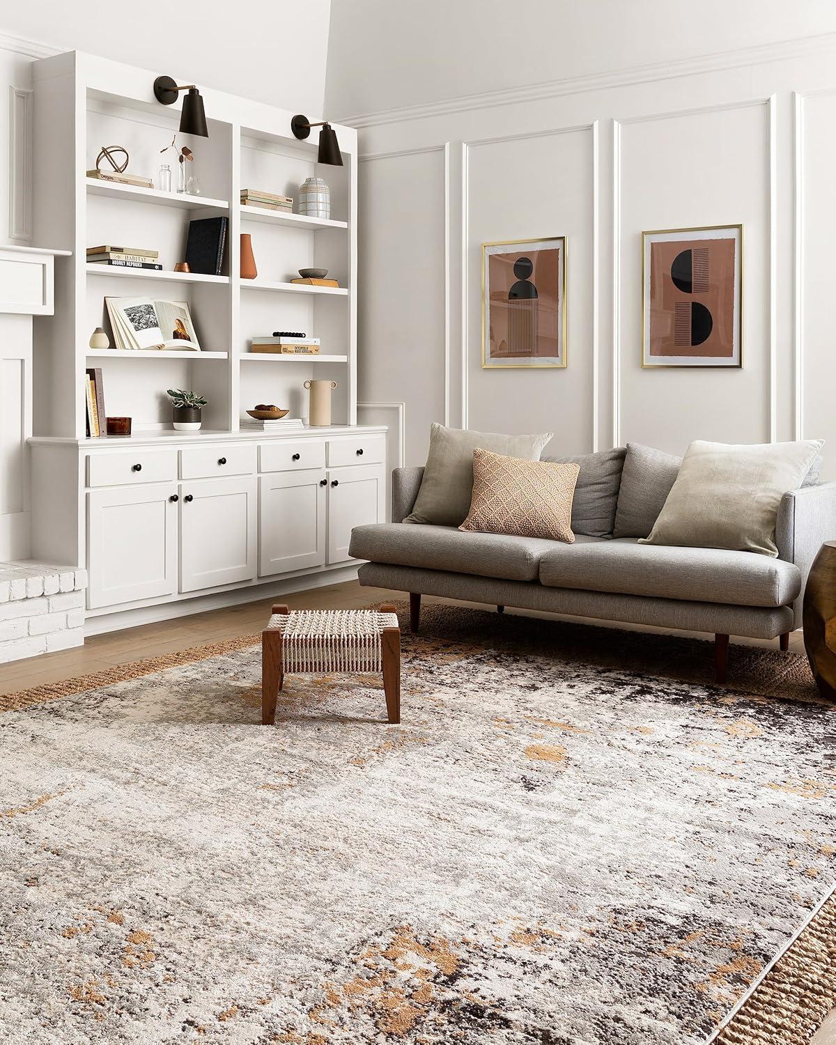Loloi II Alchemy Abstract Granite / Gold Area Rug