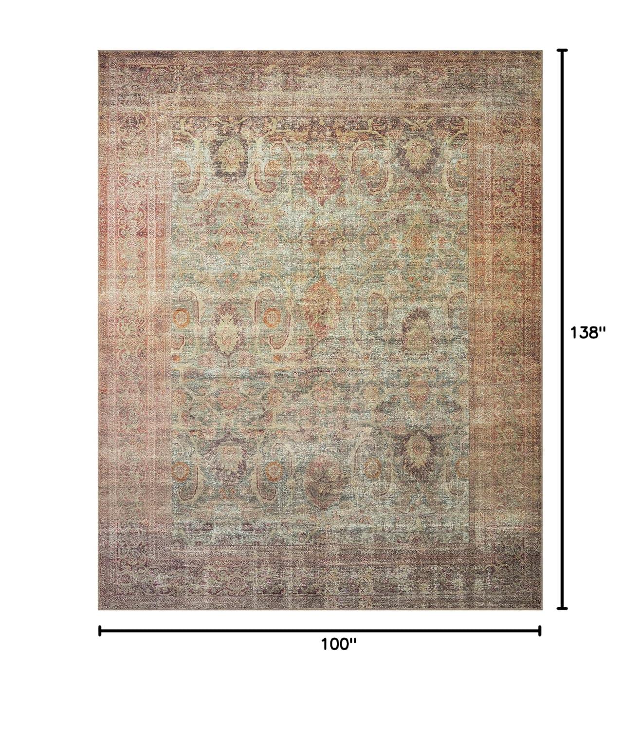 Amber Lewis x Loloi Georgie Jade / Sunset Area Rug