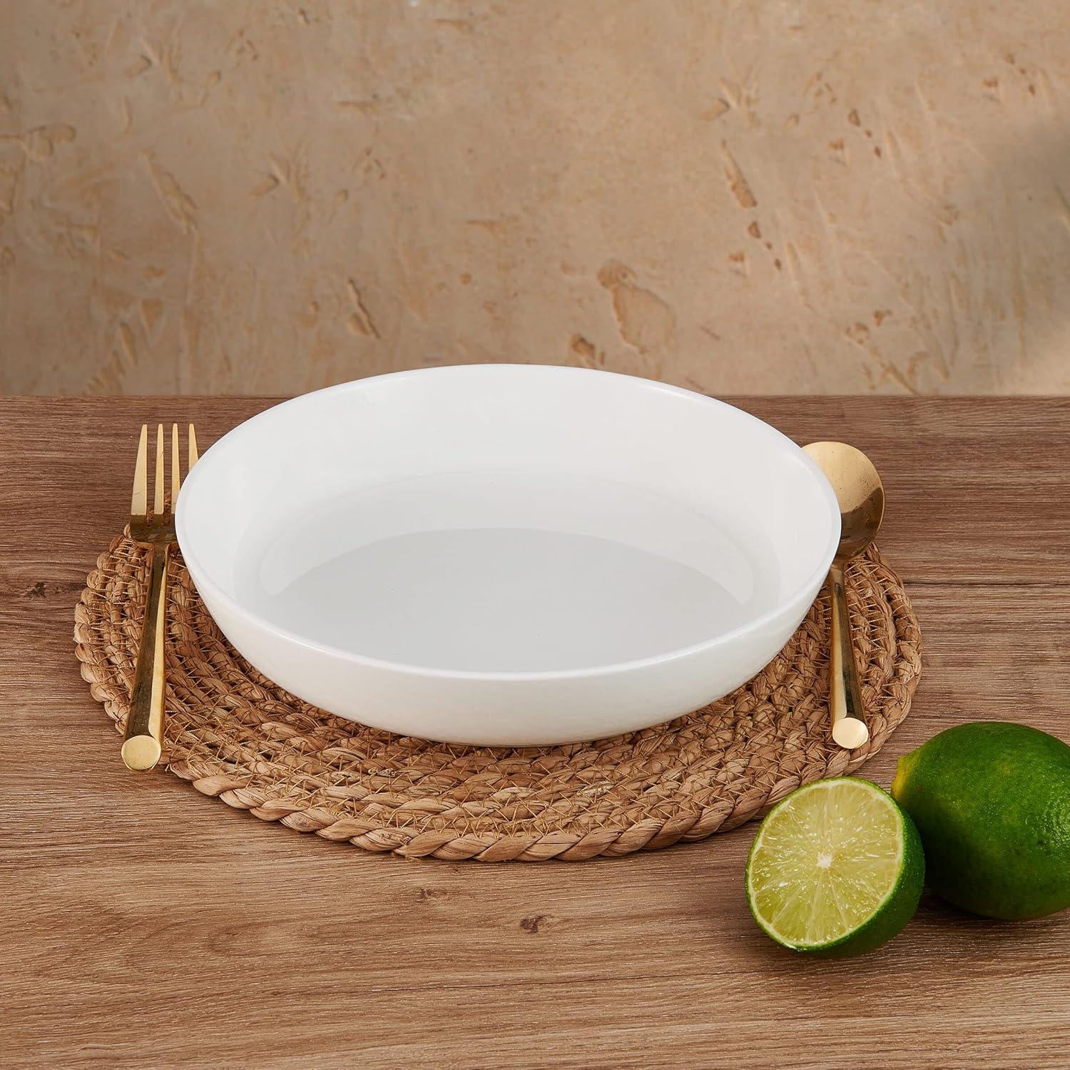 Mikasa Mikasa Samantha 9 in. Bone China Pasta Bowls (Set of 4)