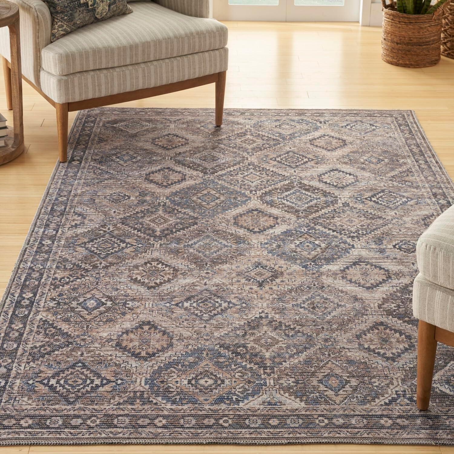 Nicole Curtis Machine Washable Series 1 Vintage Persian Indoor Rug