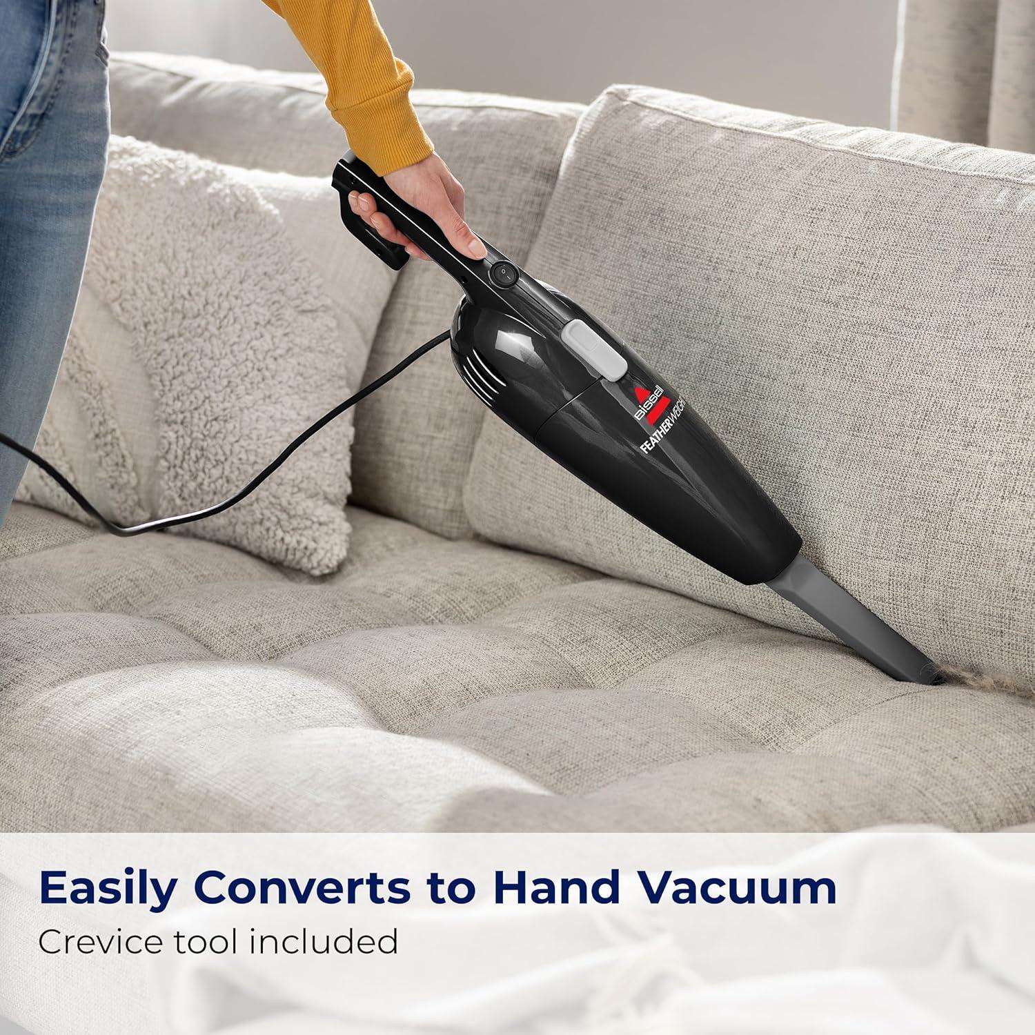 BISSELL Featherweight Stick Lightweight Bagless Vacuum with Crevice Tool