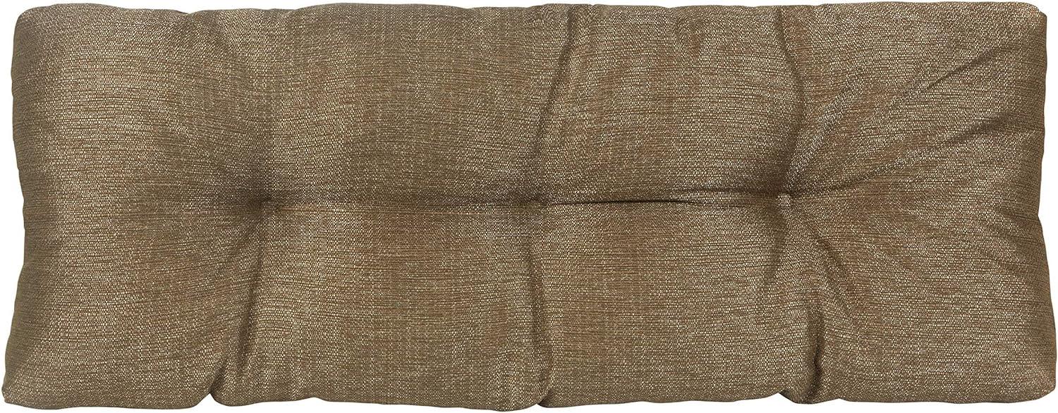 Omega Gold Tufted 35-inch Universal Bench Cushion