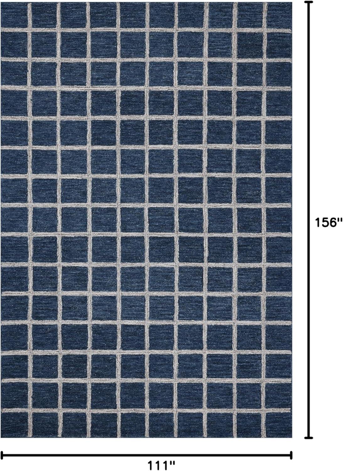 Chris Loves Julia x Loloi Polly Navy / Silver Area Rug