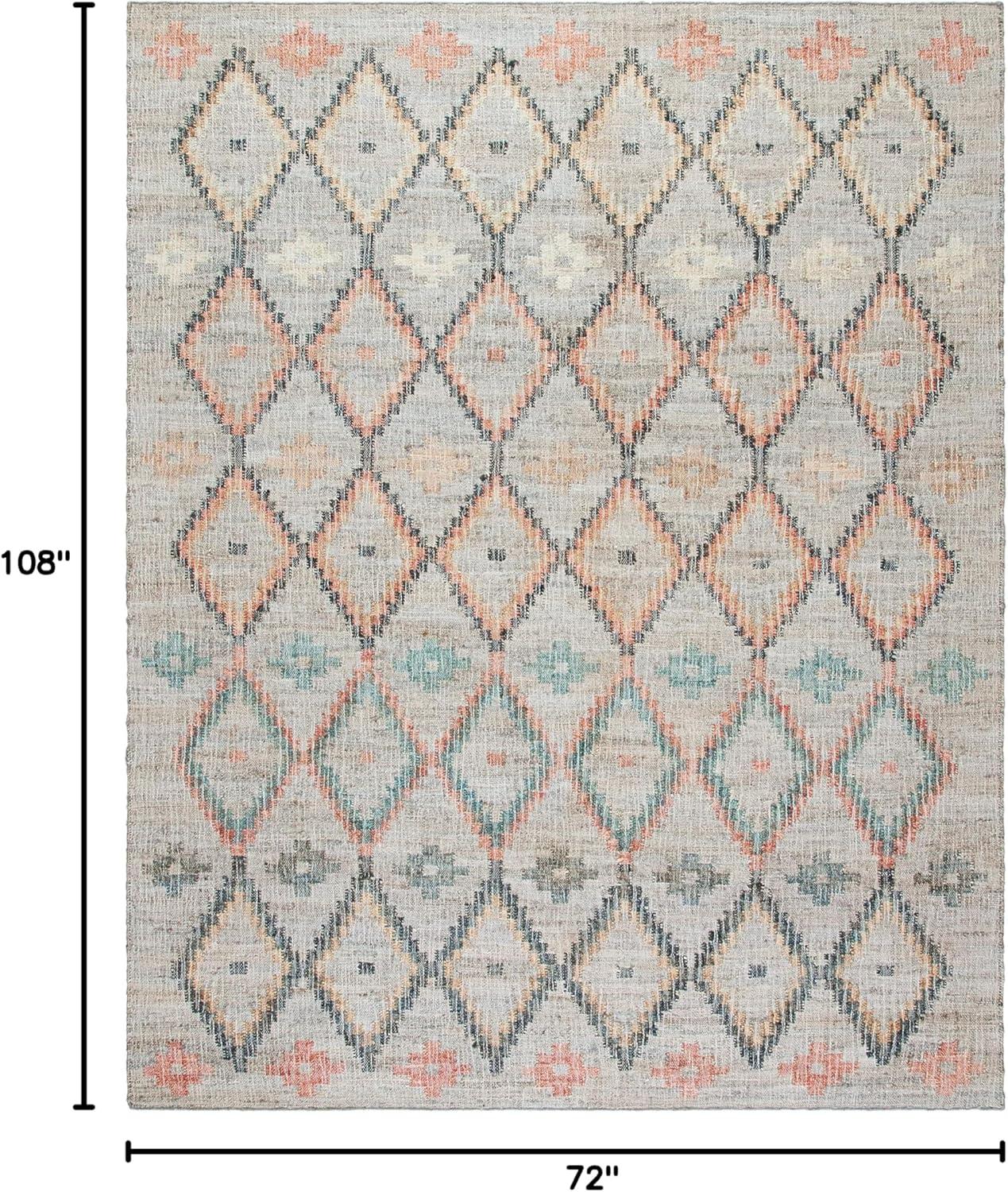 Kilim KLM753 Hand Loomed Area Rug - Beige/Gold - 6'x9' - Safavieh.