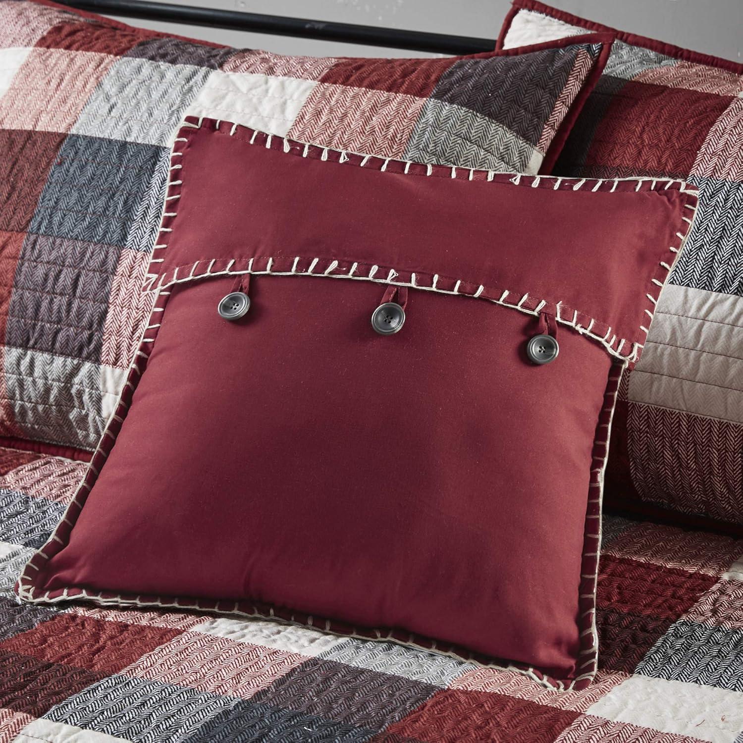 Madison Park Ridge 3 Piece Reversible Plaid Daybed Cover Set