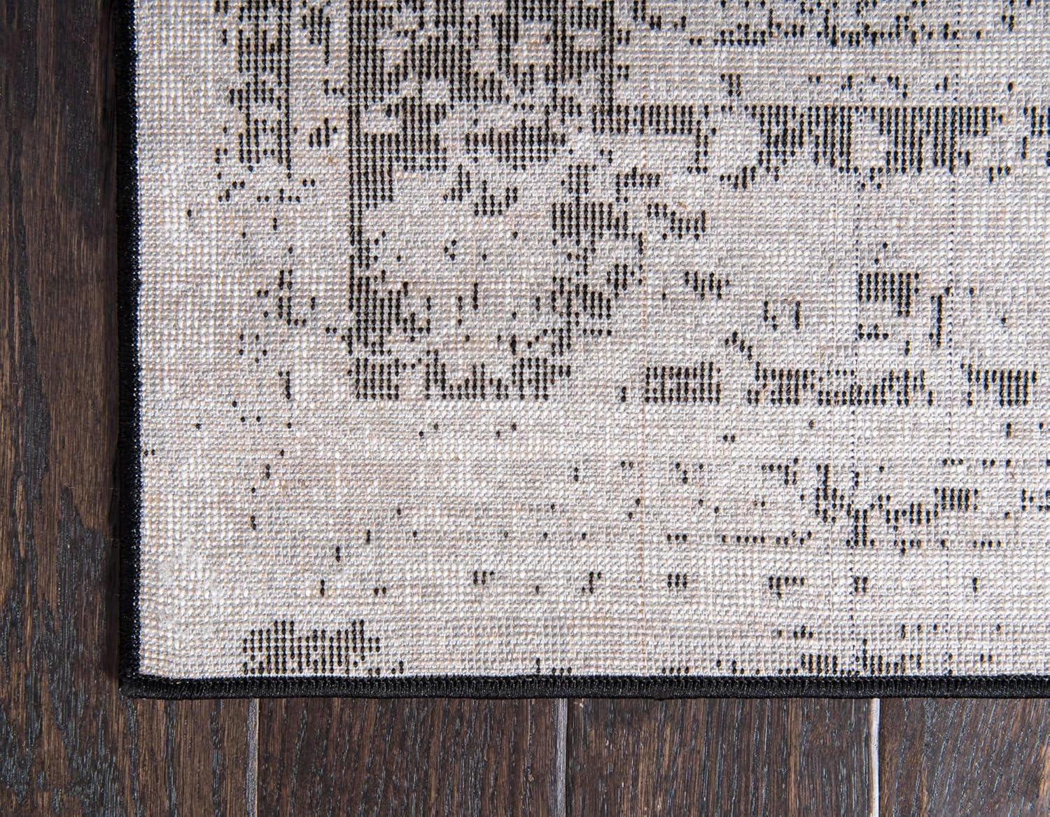 Unique Loom Sofia Salle Garnier Border Indoor Woven Area Rug