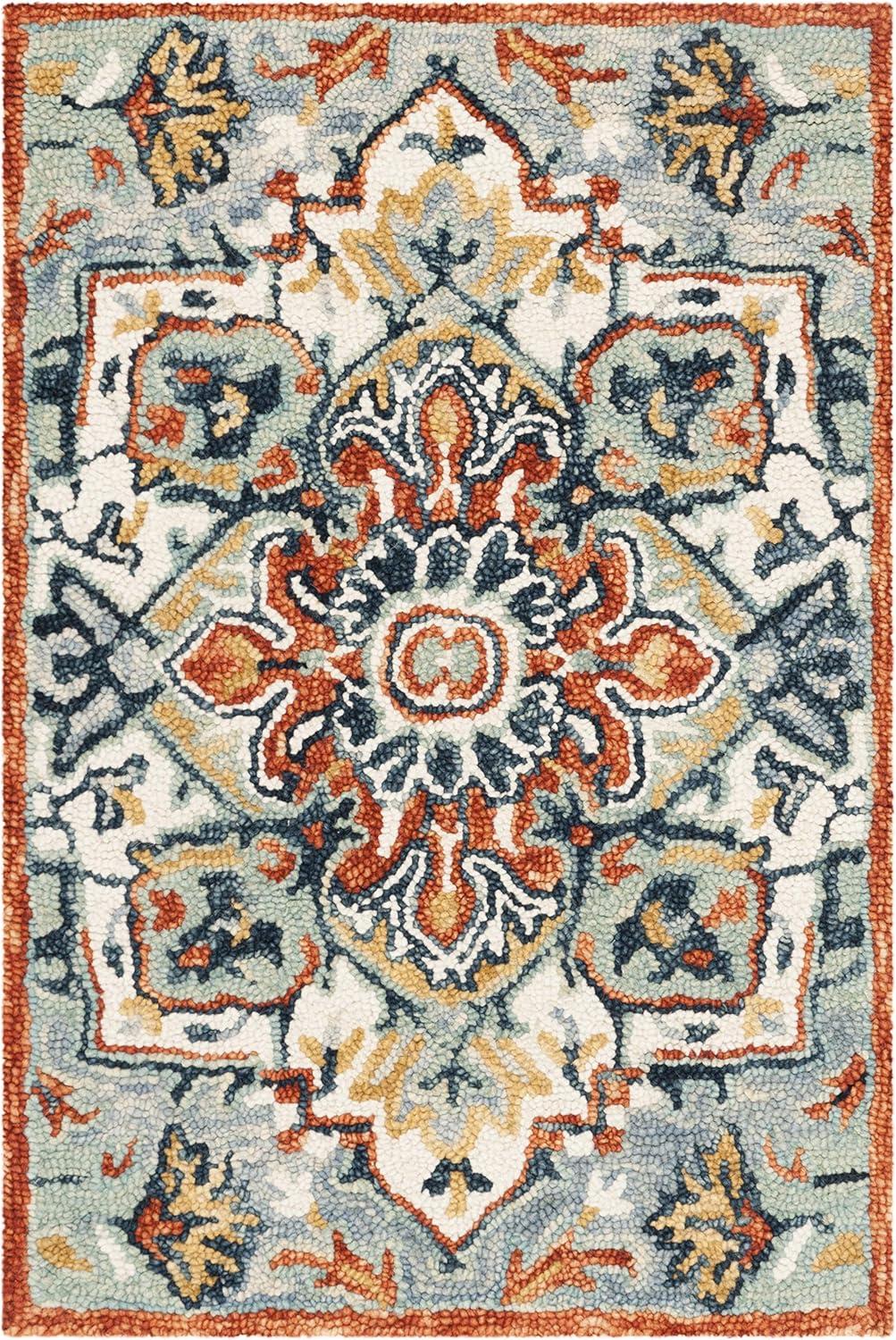 Bungalow Rose Vahakn Hand Tufted 80% Wool, 20% Cotton Southwestern Rug