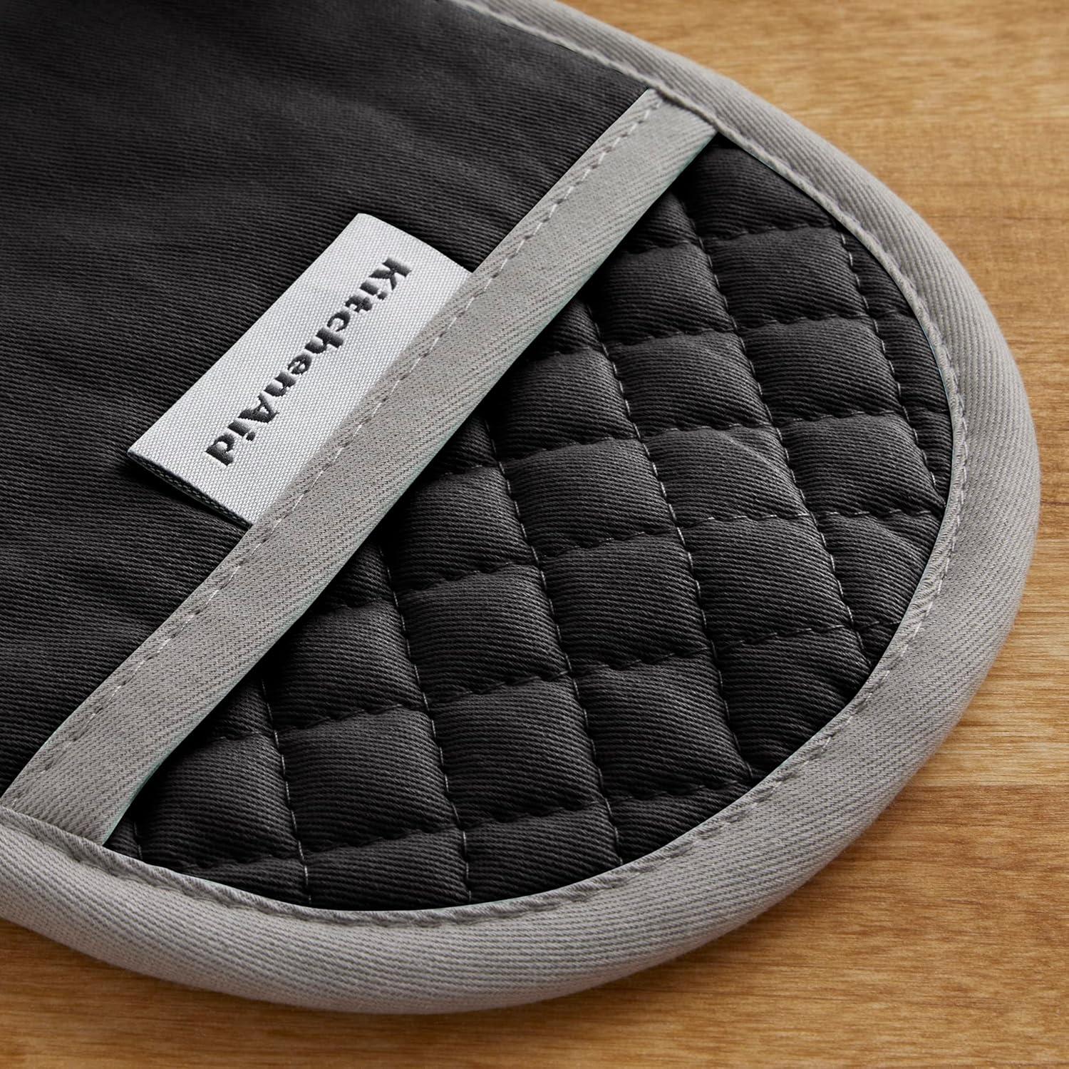 KitchenAid® KitchenAid Asteroid Solid Diamond Potholder (Set of 2)