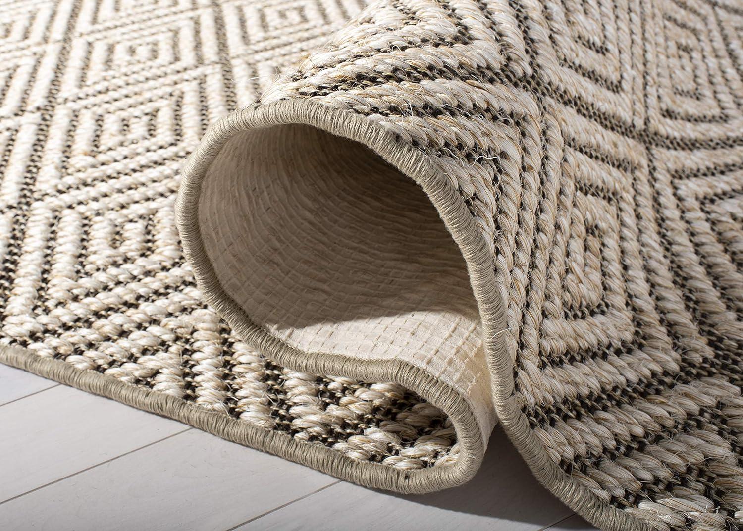 Aaltien Beach Sisal Geometric Rug