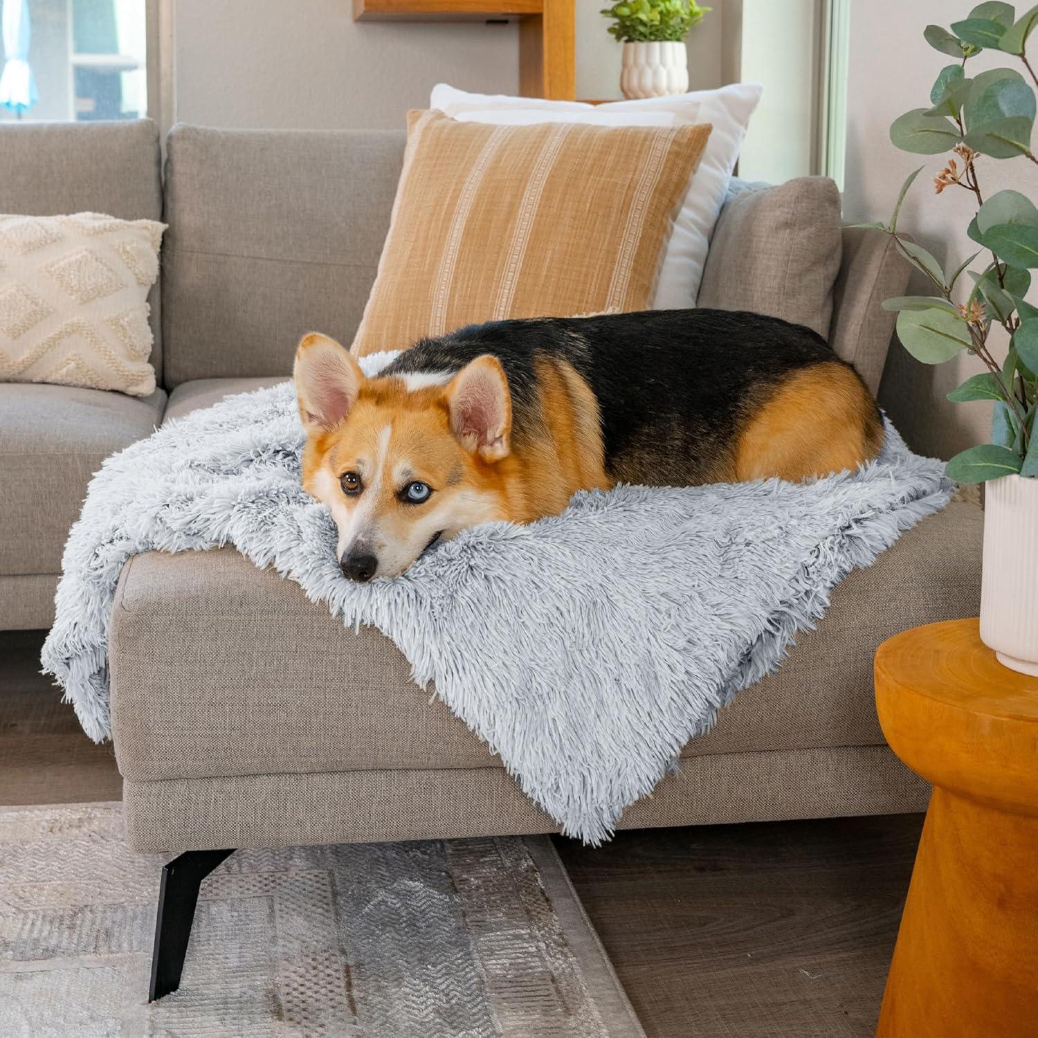 Best Friends By Sheri Best Friends by Sheri Calming Shag Fur Pet Throw Blanket