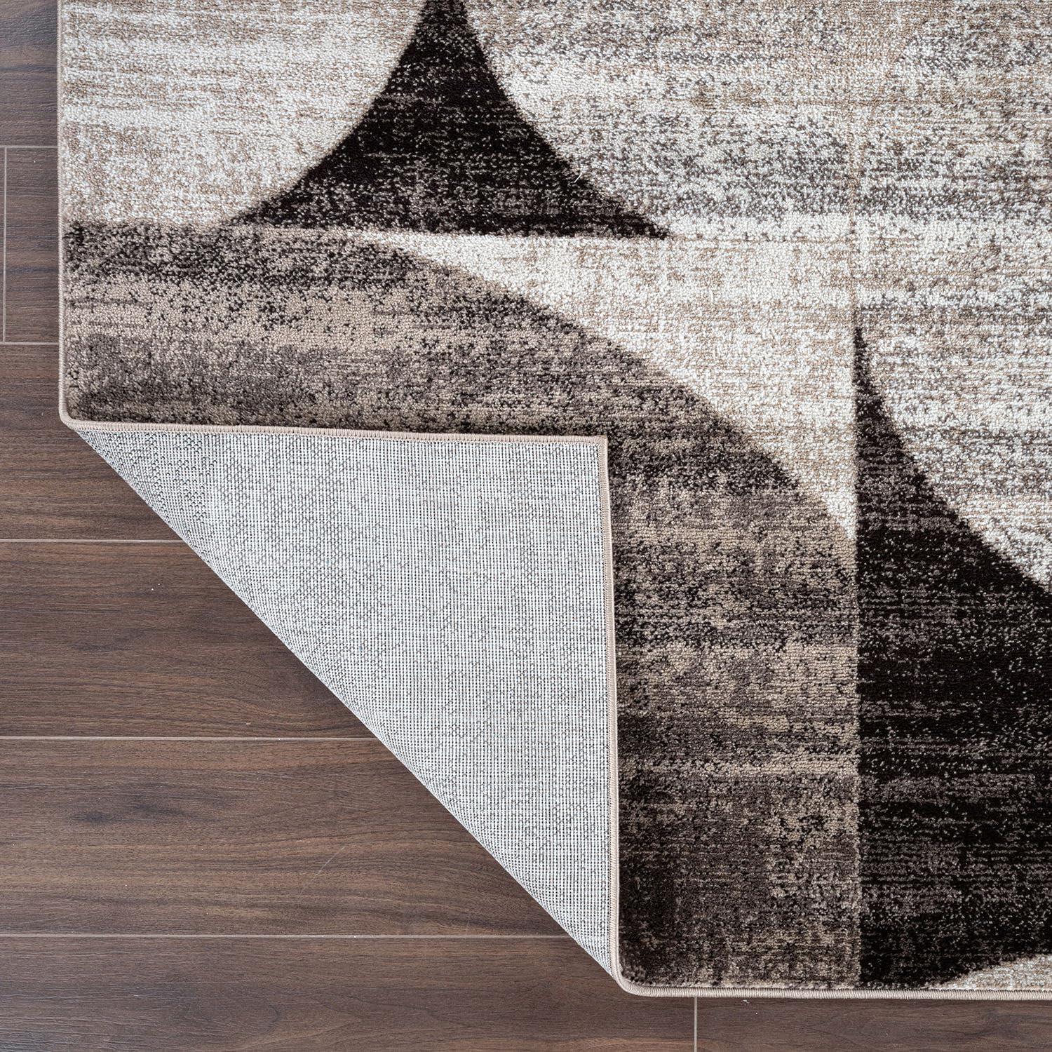 World Rug Gallery Modern Geometric Design Area Rug