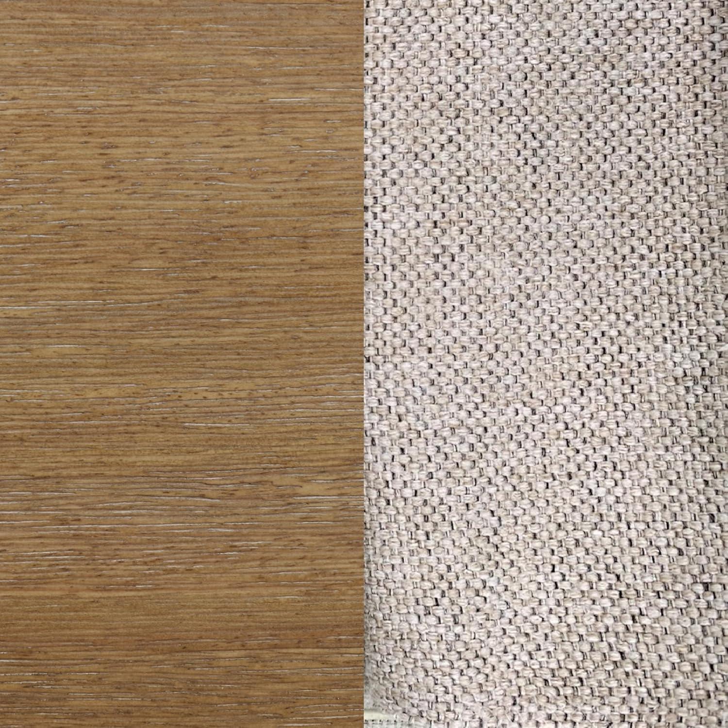 Nathan James Upholstered Wooden Stool