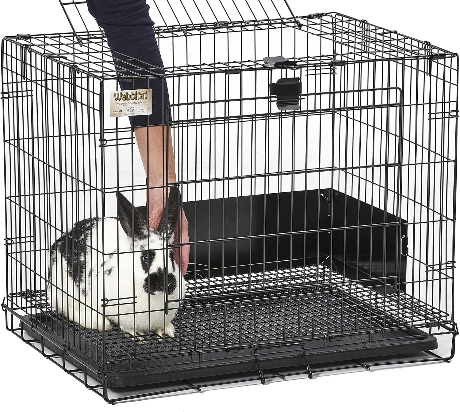 MidWest Homes for Pets Wabbitat Folding Rabbit Cage