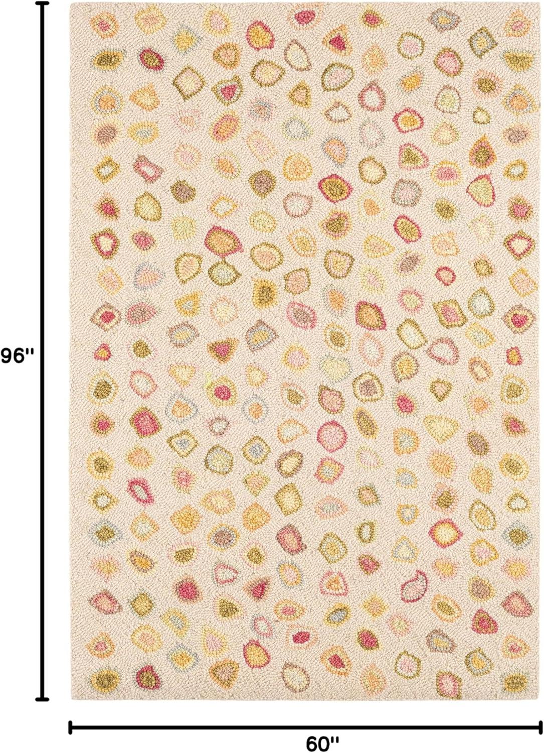 Cat'S Paw Pastel Hand Micro Hooked Wool Rug