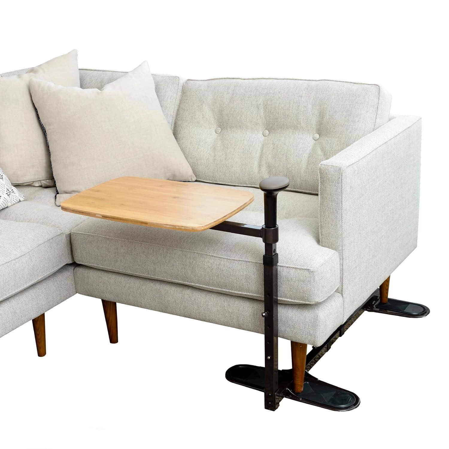 Stander Omni Tray, Adjustable Swivel TV Table with Stand Assist Handle