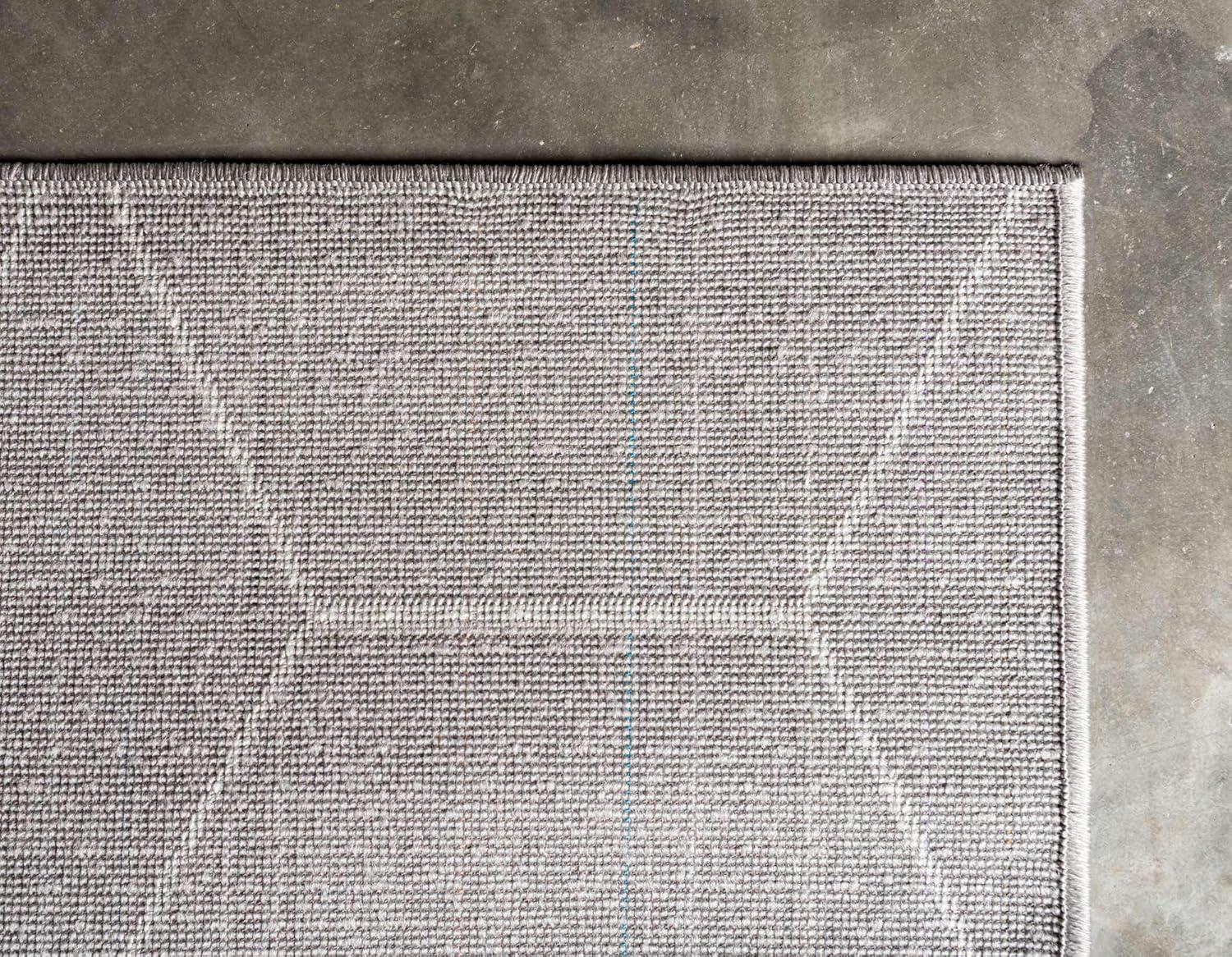 Unique Loom Trellis Frieze Geometric Trellis Indoor Woven Area Rug