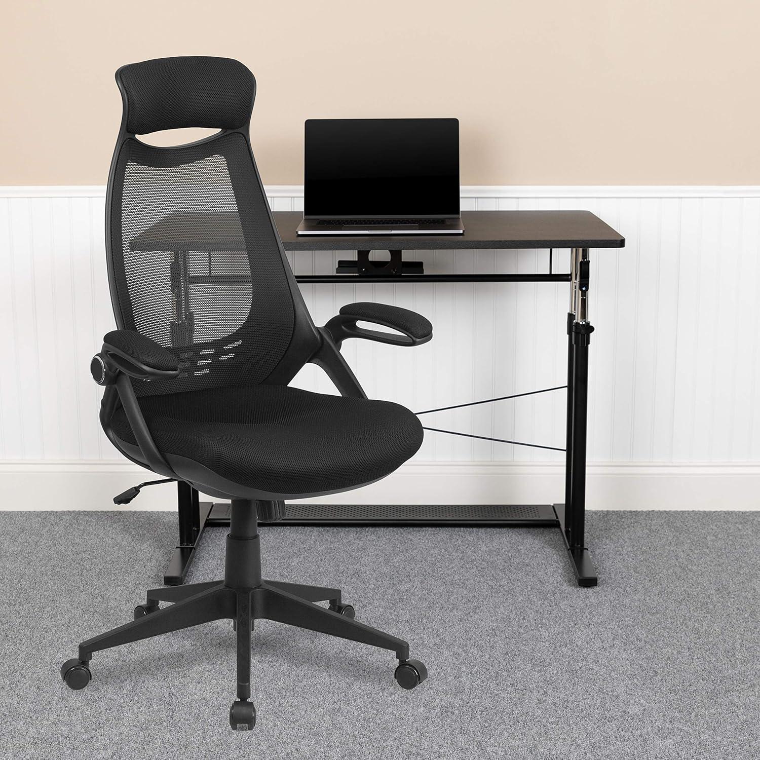 High Back Black Mesh Ergonomic Executive Swivel Chair