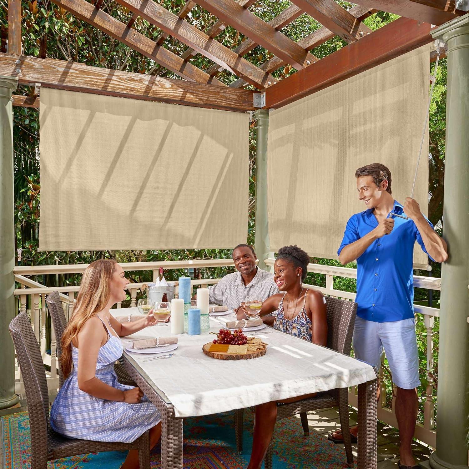 Coolaroo Room Darkening Roller Shade
