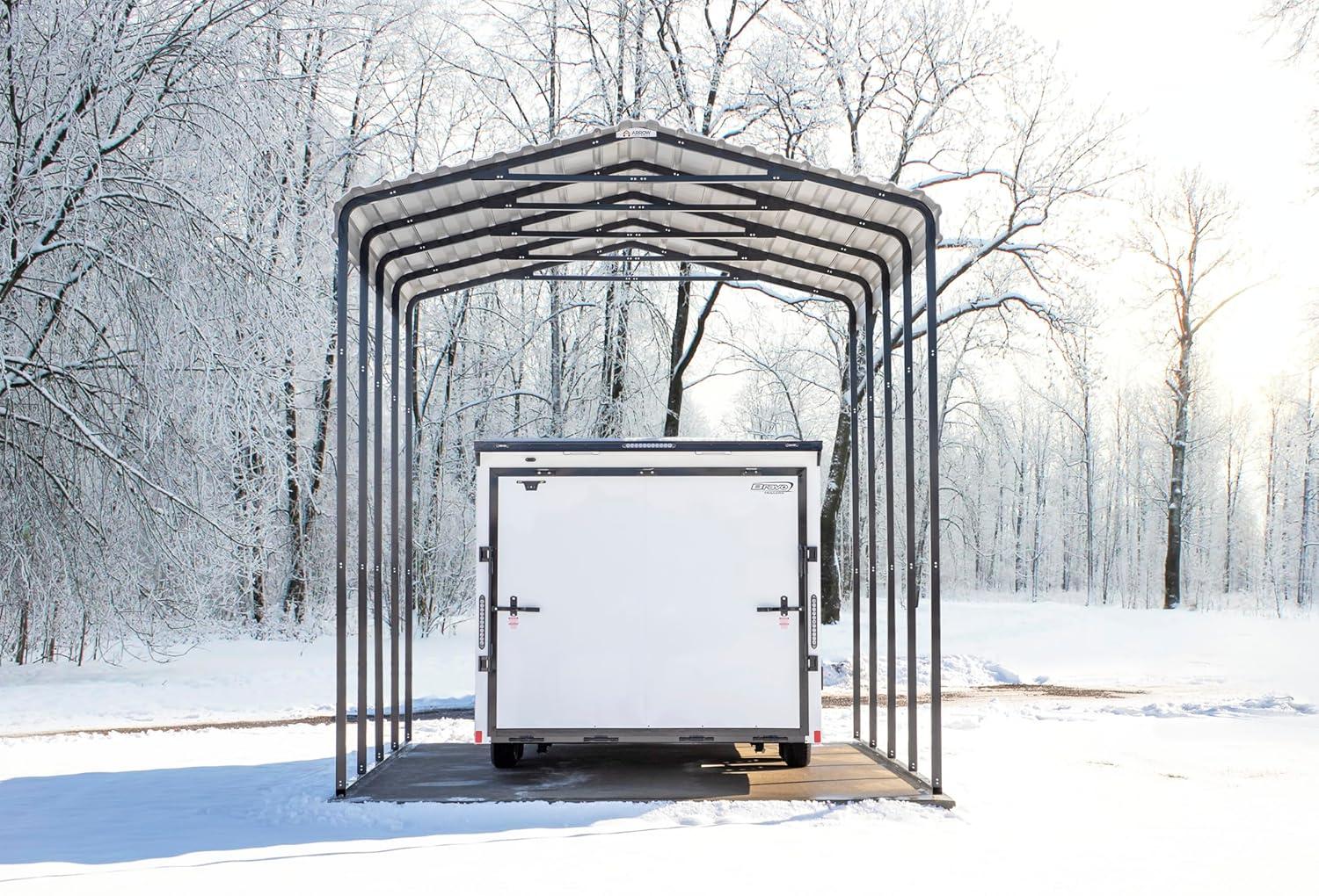 Arrow Arrow Carport, 14 ft. x 20 ft. x 14 ft.