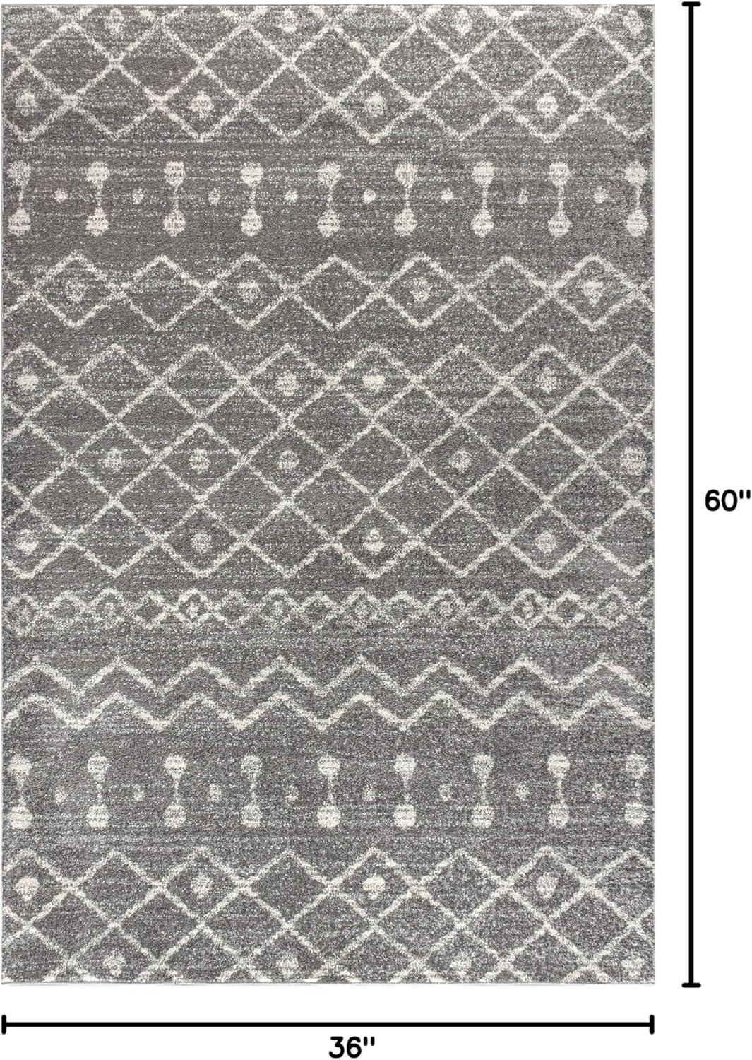 Aksil Moroccan Beni Souk Area Rug - JONATHAN Y