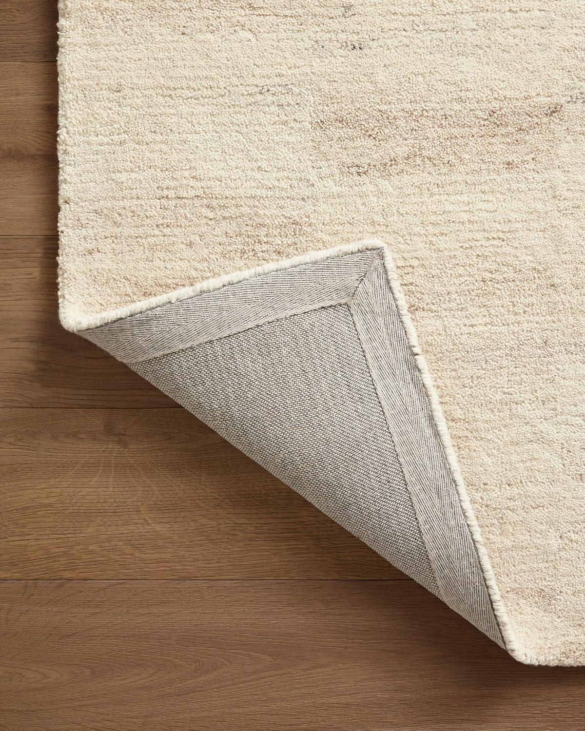 Amber Lewis x Loloi Rocky Natural / Fog Area Rug