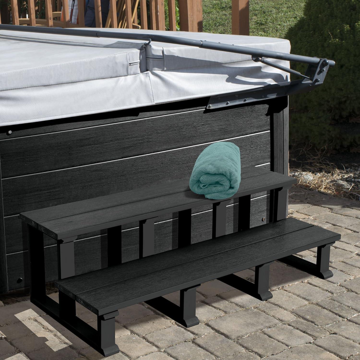 Spa Highwood USA 20'' D Slip Resistant , Antimicrobial Hot Tub Step