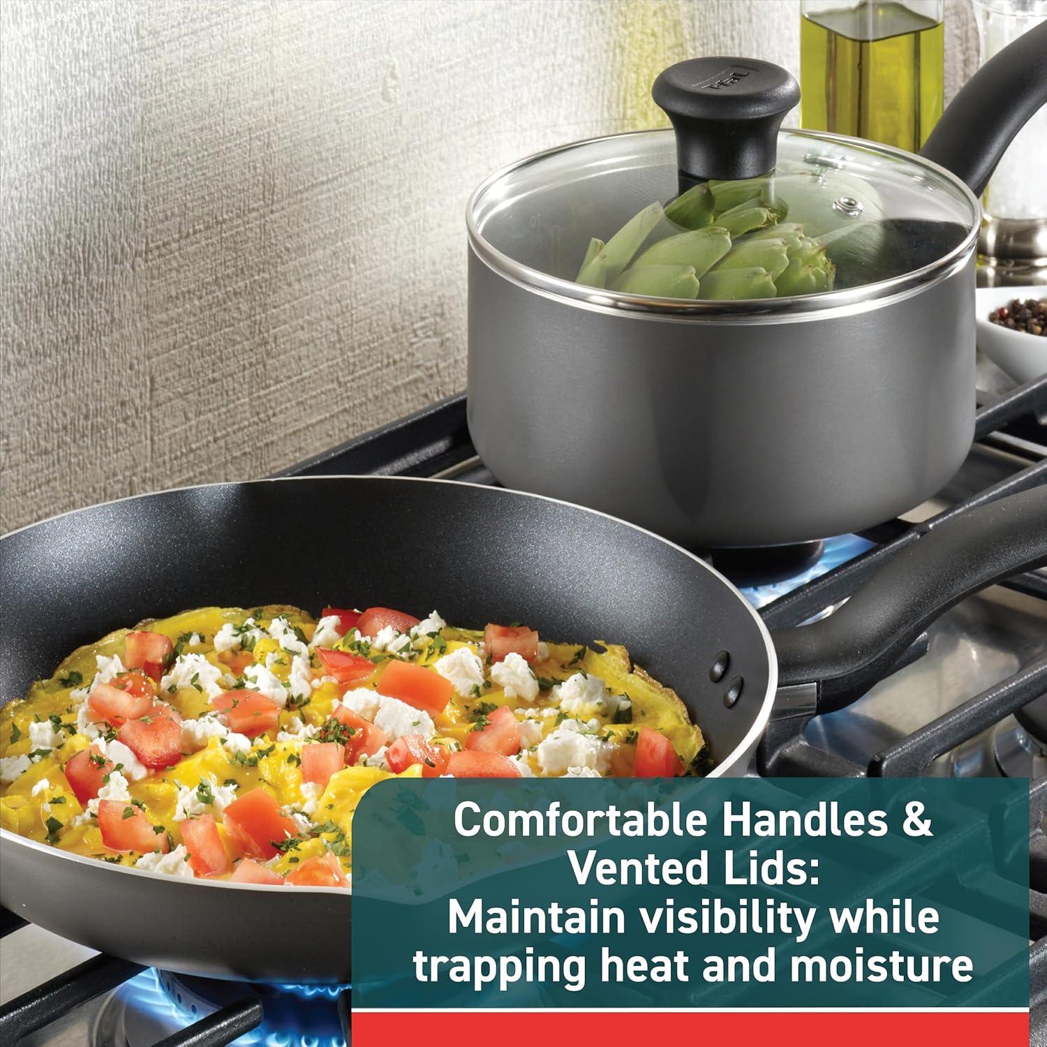 Initiatives 2-Piece Non-Stick Frying Pan Set