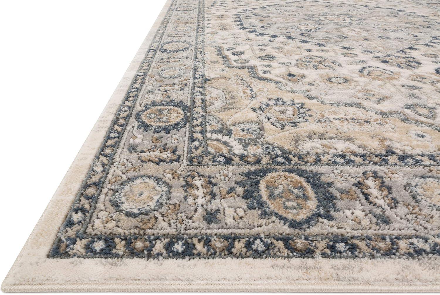 Loloi Teagan Natural / Lt. Grey 2'-8" x 13' Runner Rug