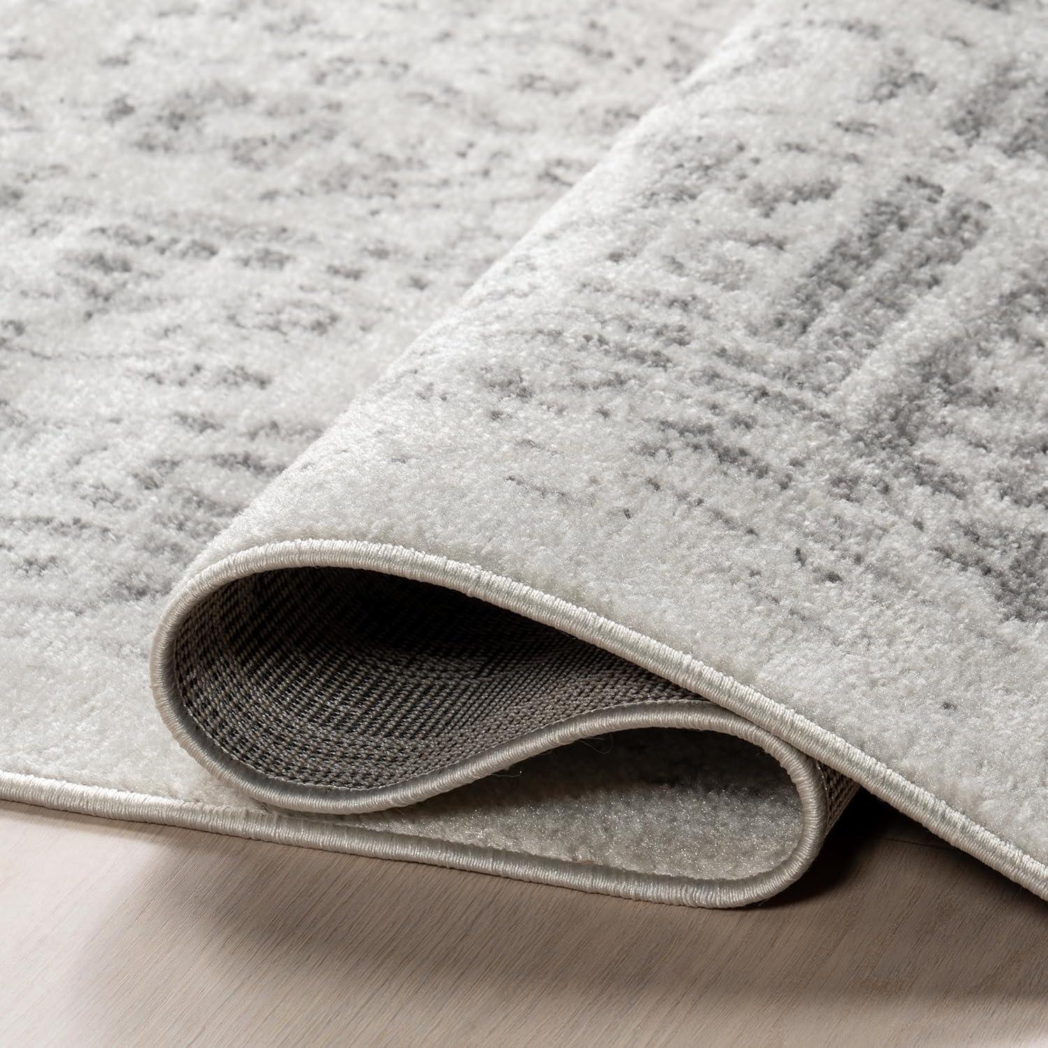 Nuloom Arlena Medallion 10x13 Indoor Area Rug for Living Room Bedroom Dining Room Kitchen, Grey/Ivory