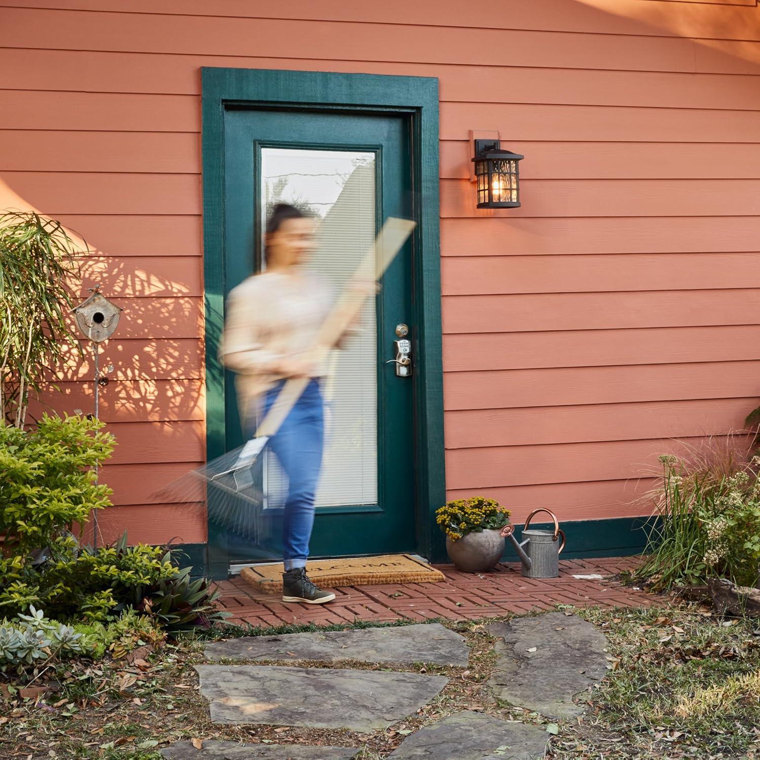 Quoizel Lighting Stonington 1 - Light Sconce in  Mystic Black