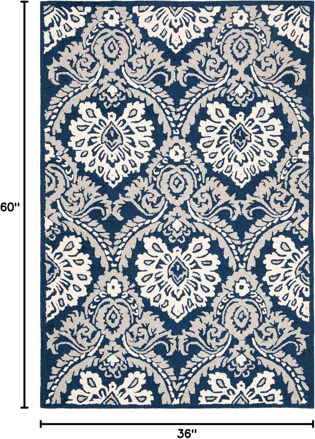 Blossom BLM106 Hand Tufted Area Rug  - Safavieh