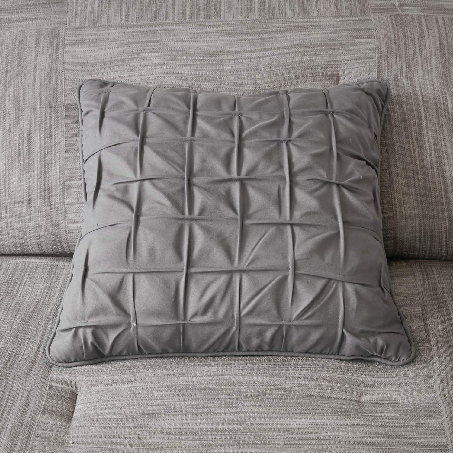 Madison Park Walter 7 Piece Printed Weave Seersucker Comforter Set