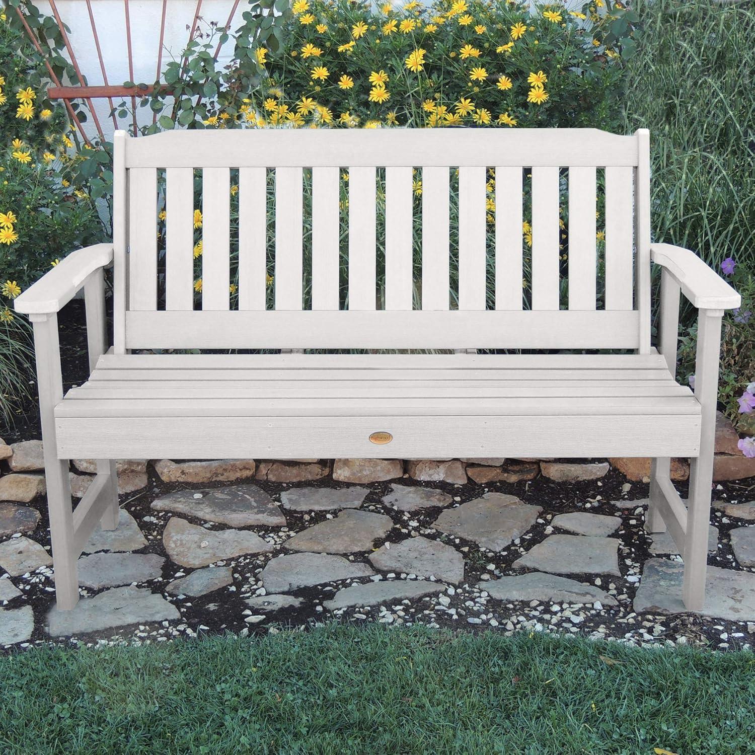 Highwood 5ft, Lehigh Garden Bench - Weather Resistant, Outdoor, 2-Person