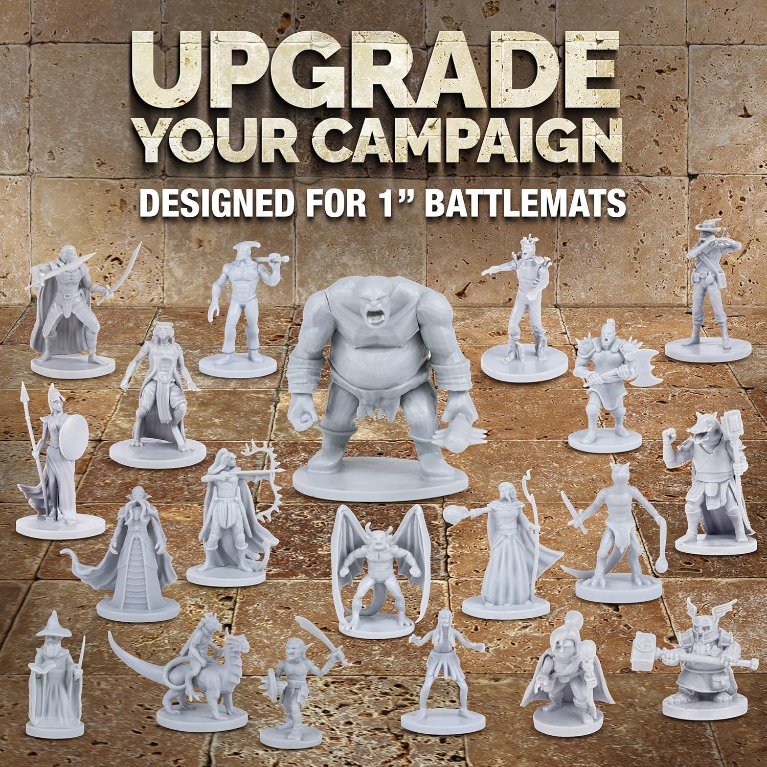 Path Gaming Fantasy Tabletop Miniatures for Dungeons and Dragons Miniatures, 20 Piece Pack