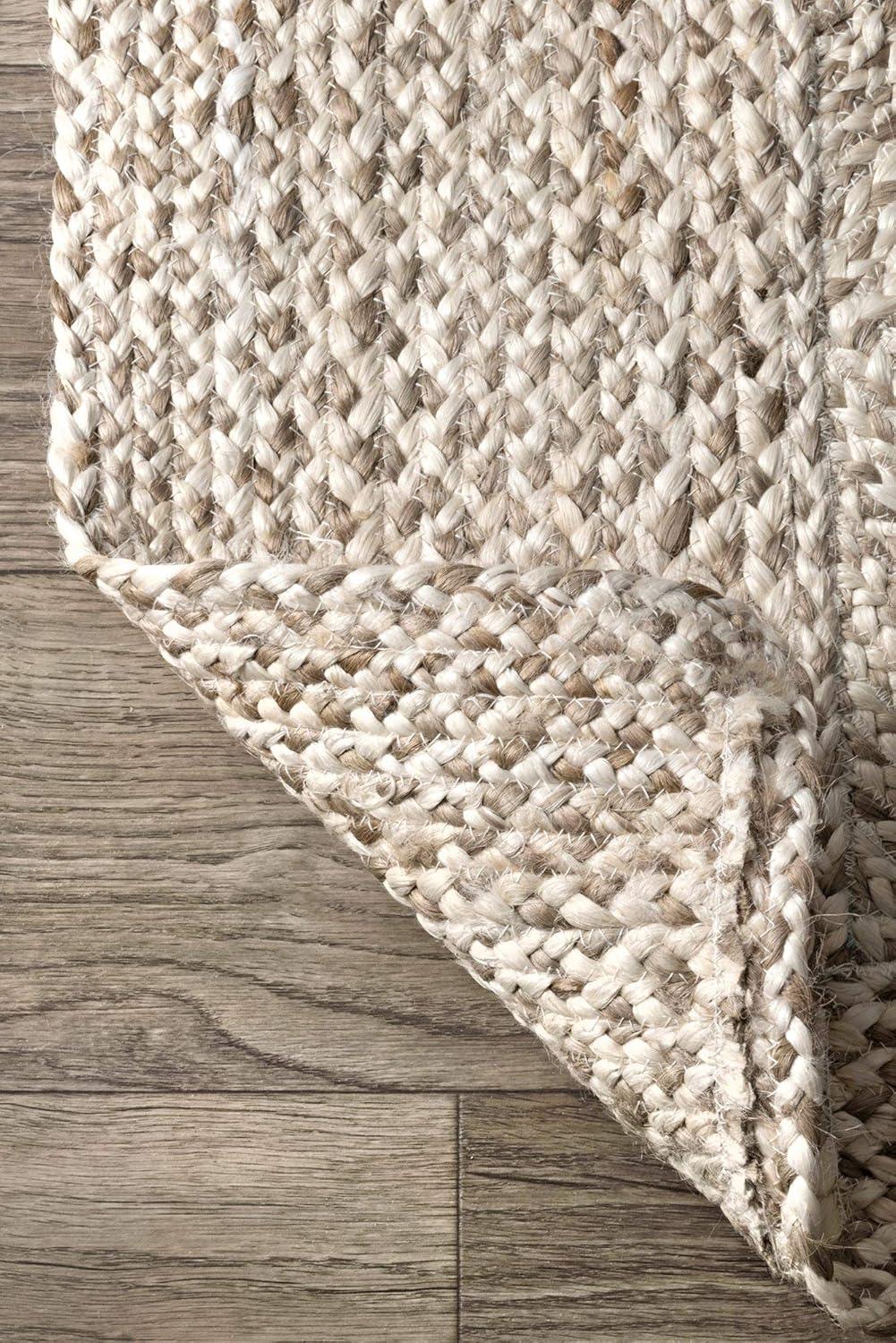 Lauren Liess x Rugs USA Celestine Trellis Jute Area Rug