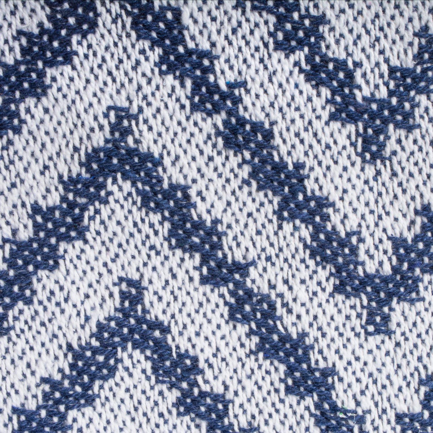 Design Imports Hand Woven Throw Blanket