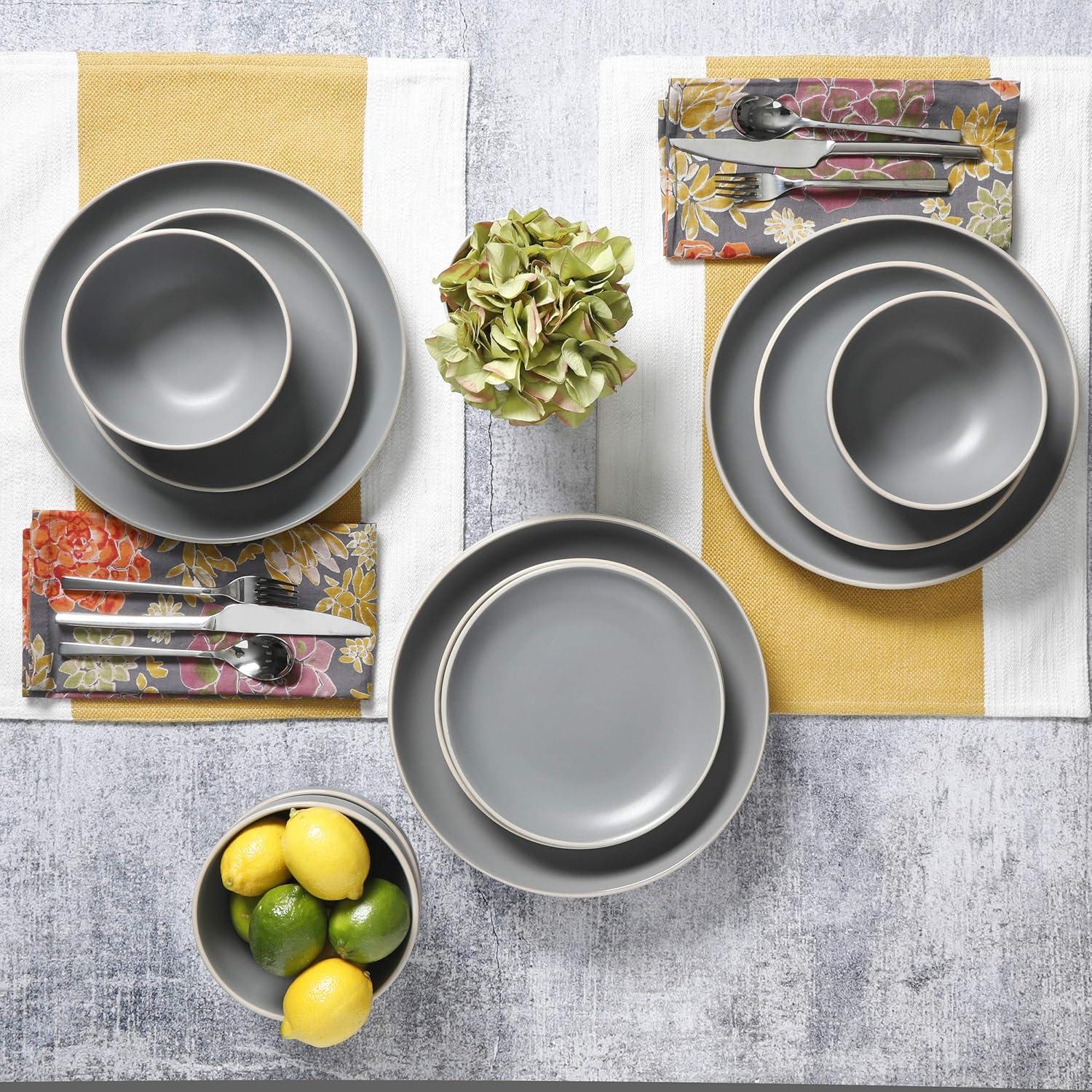 Rockaway 12 Piece Dinnerware Set