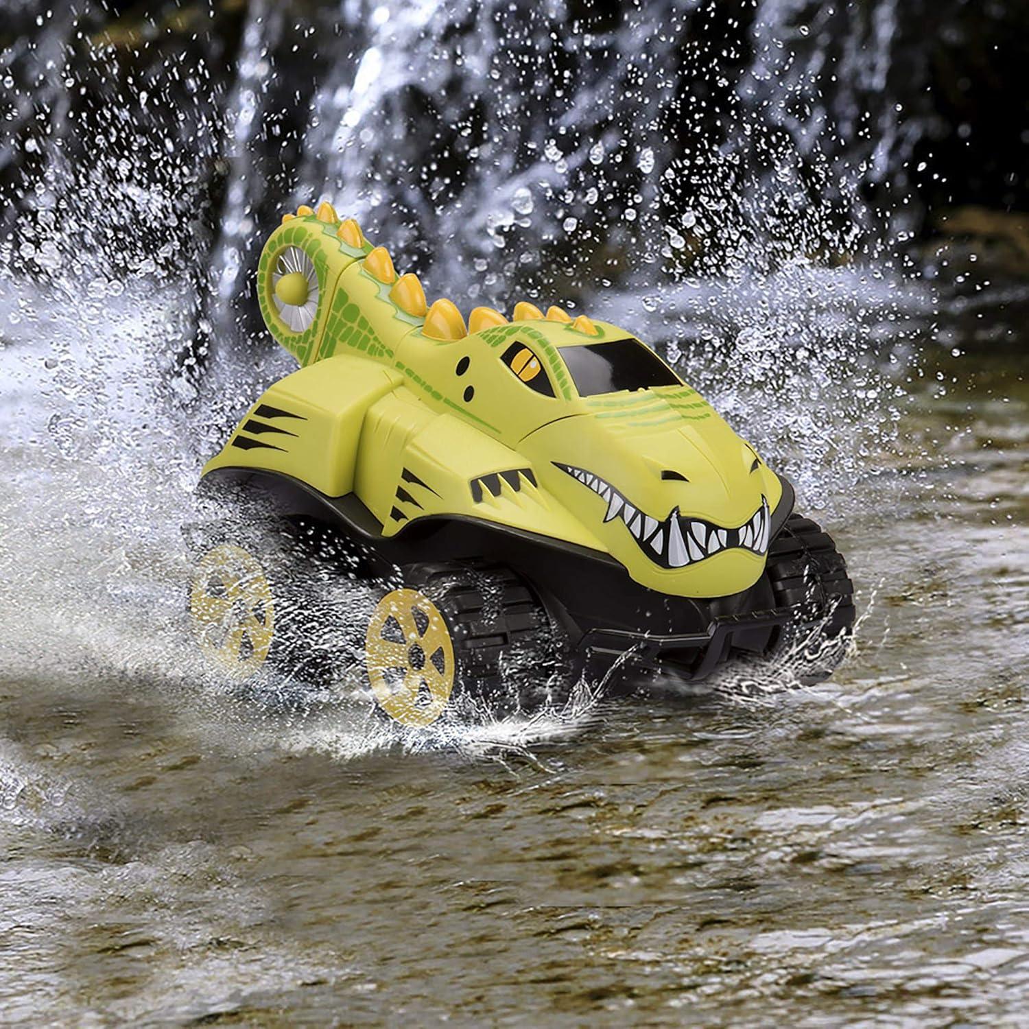 Kid Galaxy 2.4GHZ Mega Morphibian R/C Crocodile, Ages 5+