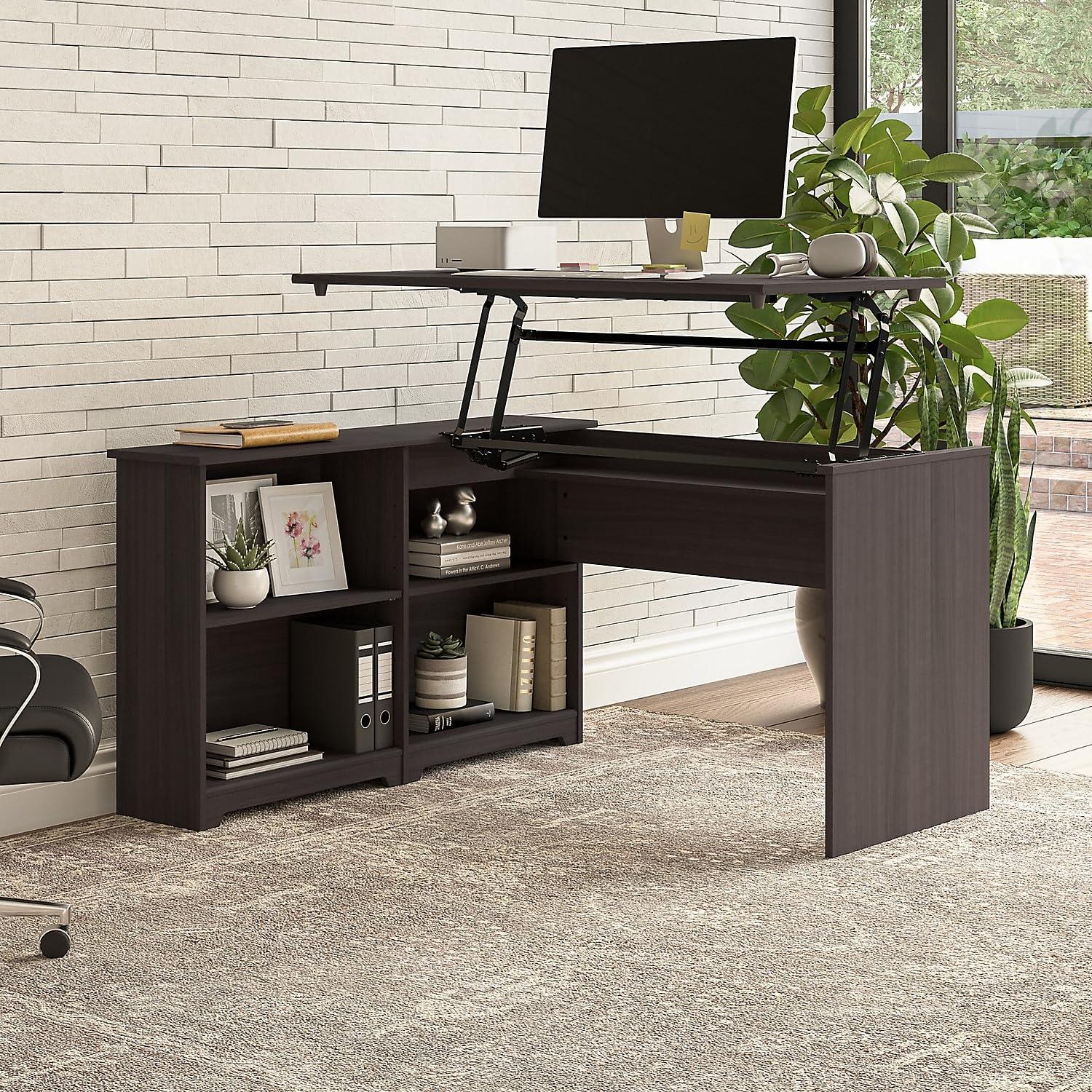 Lark Manor™ Almita 52'' Adjustable (sit to stand) Corner Desk