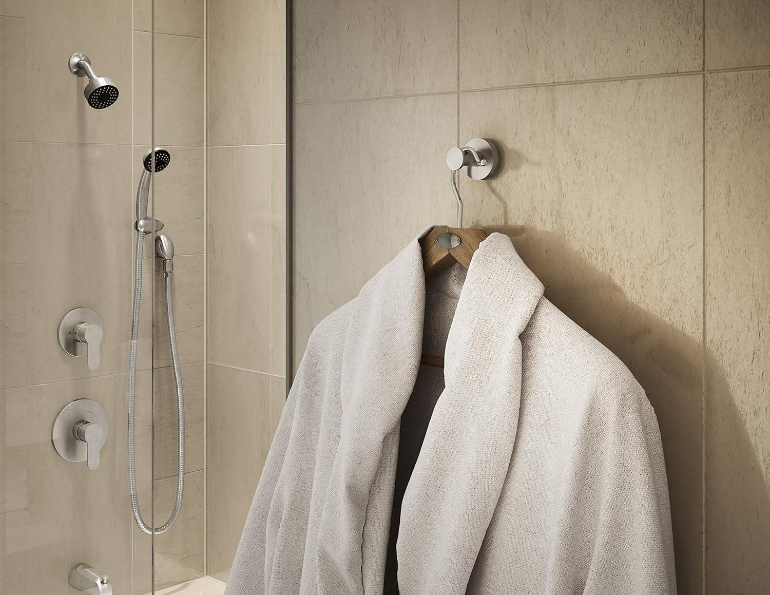 Identity Wall Mounted Robe Hook with Installation Hardware