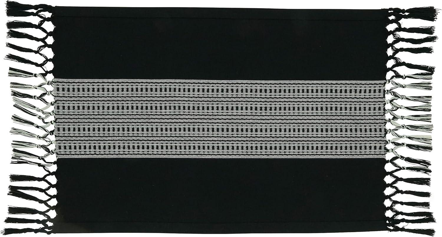 100% Cotton Striped Rectangle Placemat